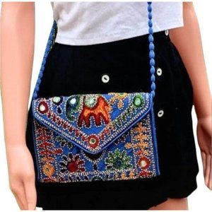 Women's Handmade Boho Crossbody bag